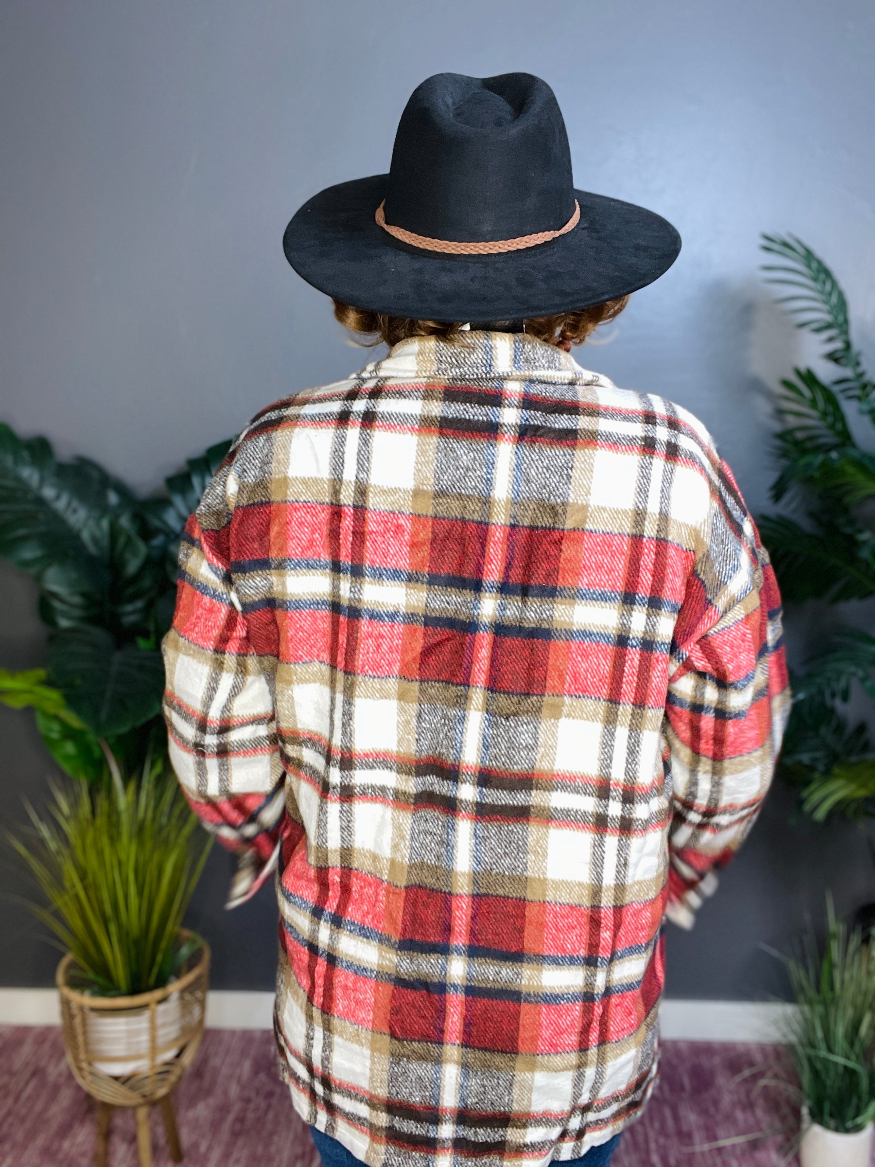 Plaid About You Shacket