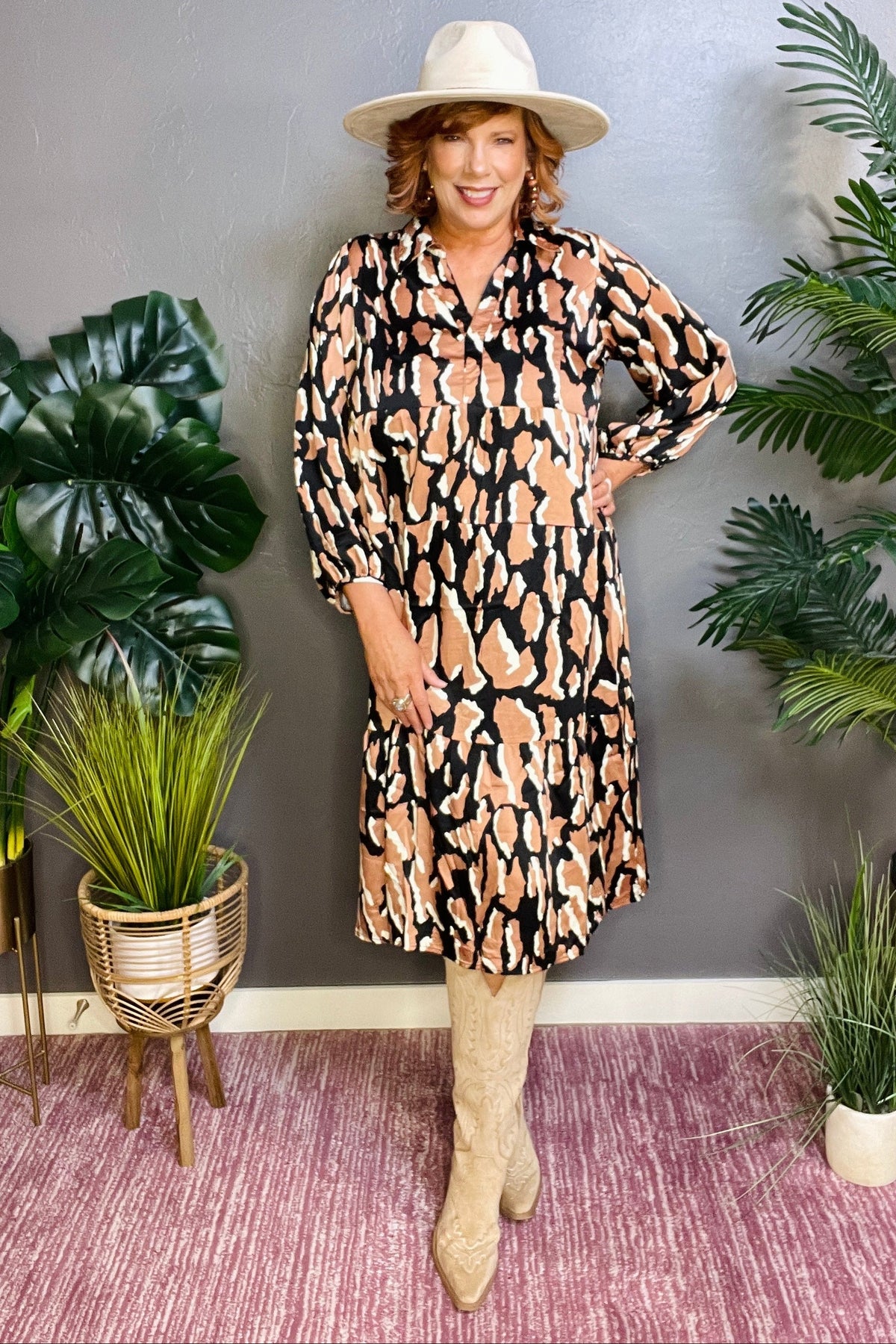 Dress Up Babe Midi Dress - DR024MU