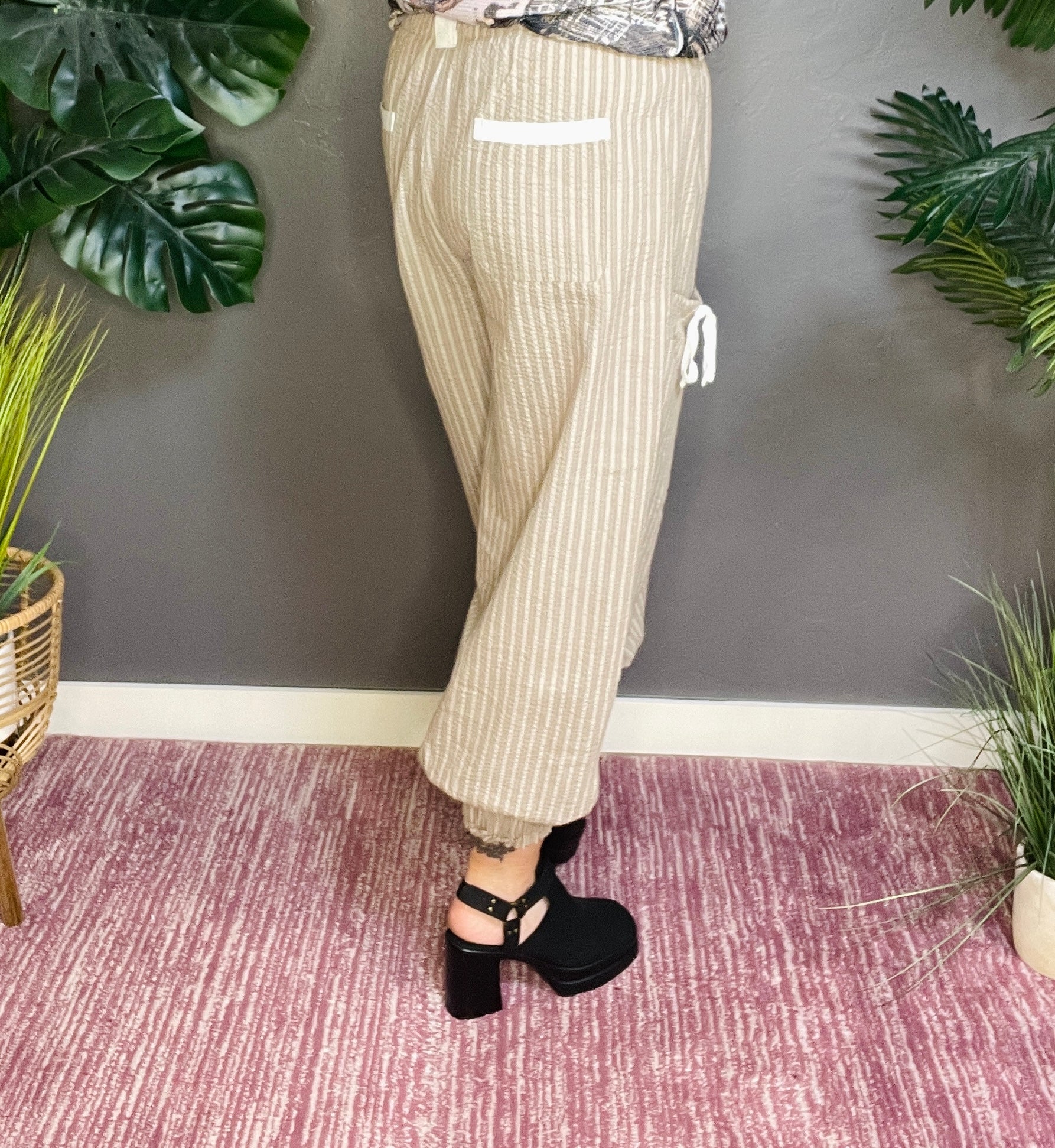 Bows For Days Lantern Pants - P002TA