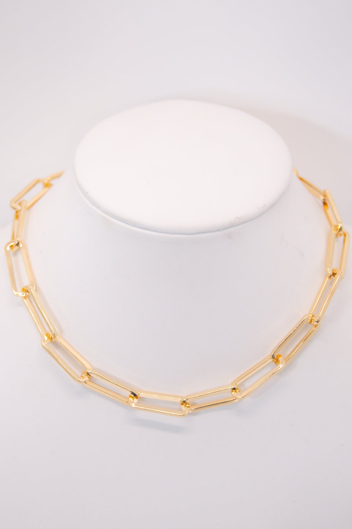 Gold Chain Link Necklace - NEK4297GD