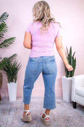 It's A Staple Pink Solid Top - T9297PK