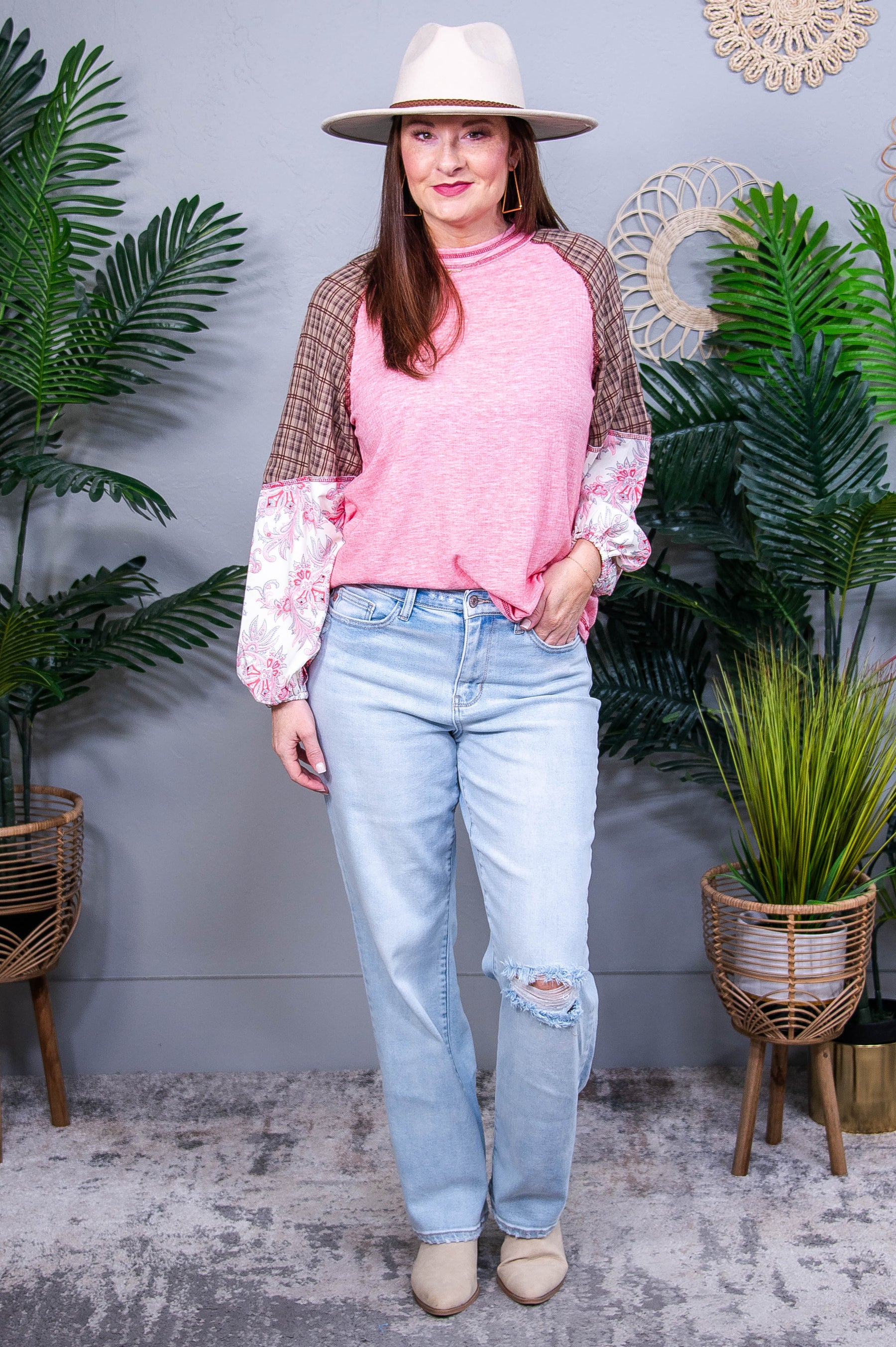 Parker High Rise 90's Straight Jeans - K1338DN