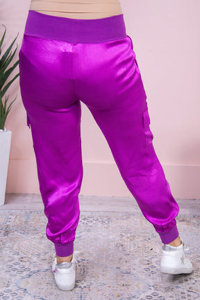 All About Attention Magenta Solid Top/Pant (2-Piece Set) - T8196MG