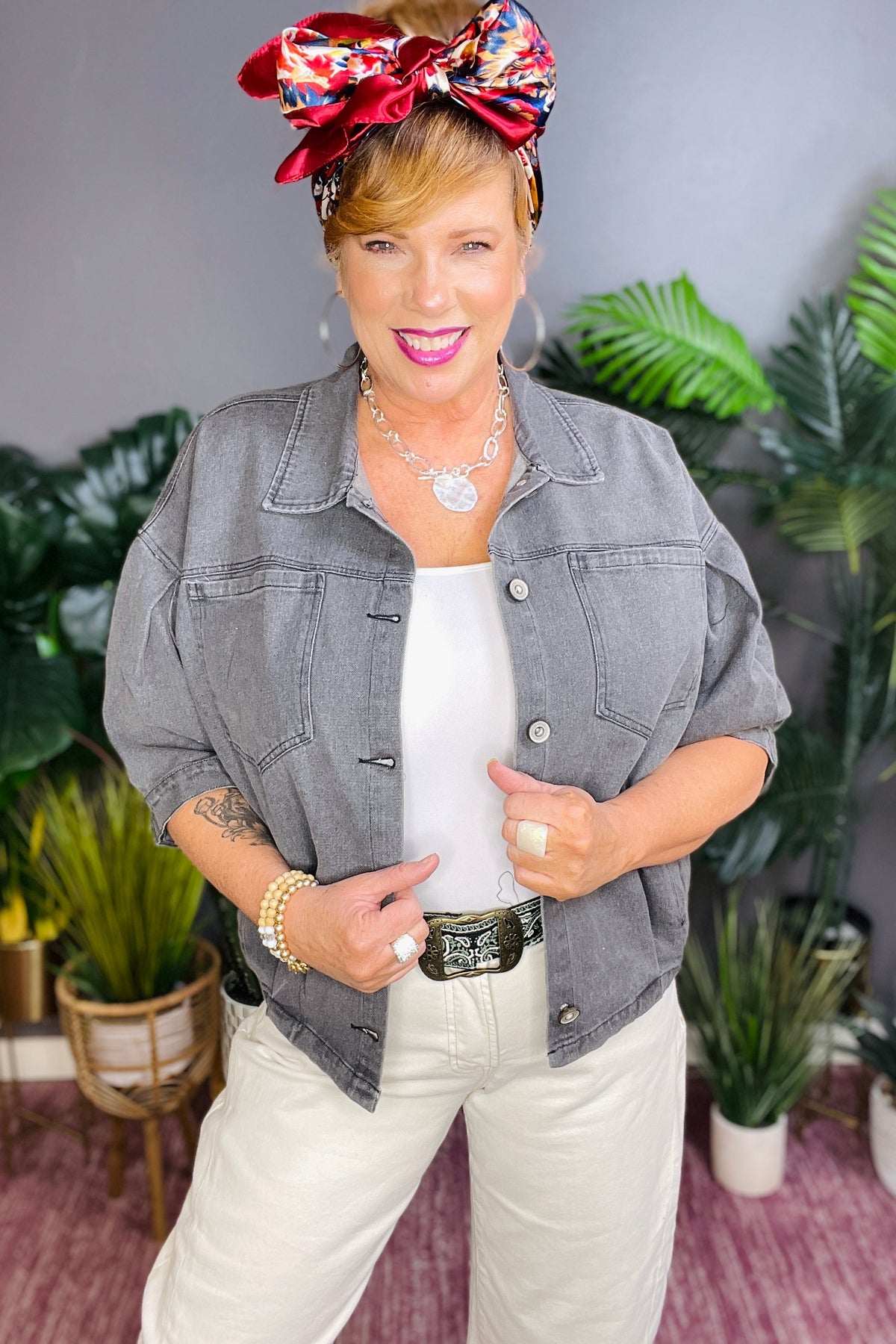 Uptown Ease Jacket - OT130BK