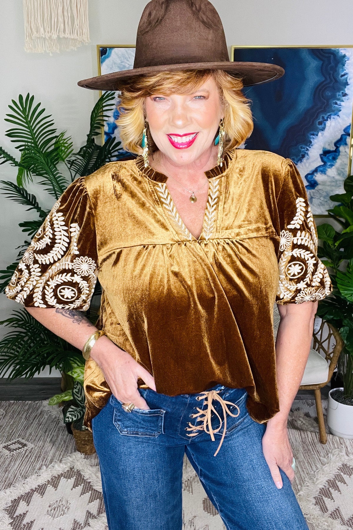 Bronzed Beauty Top - S880BR