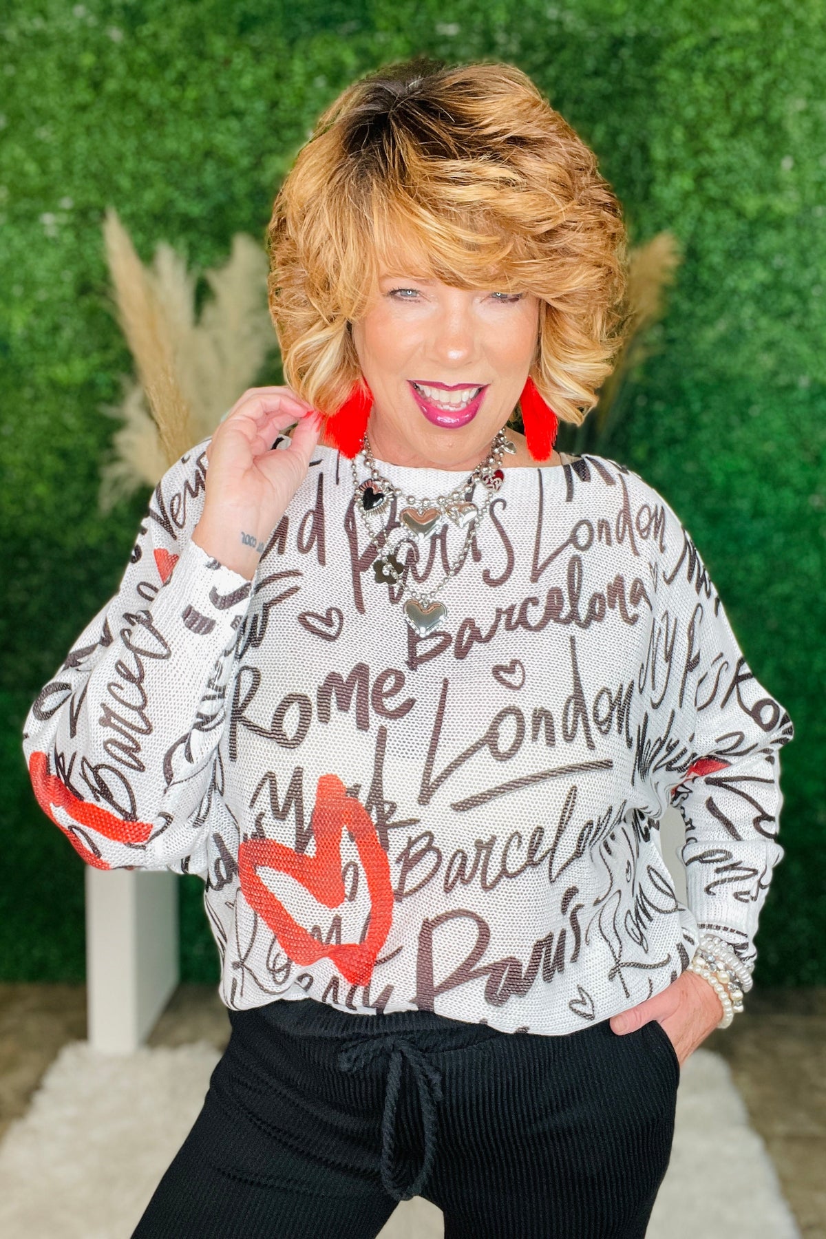 Jet Set Ready Top - S406WH