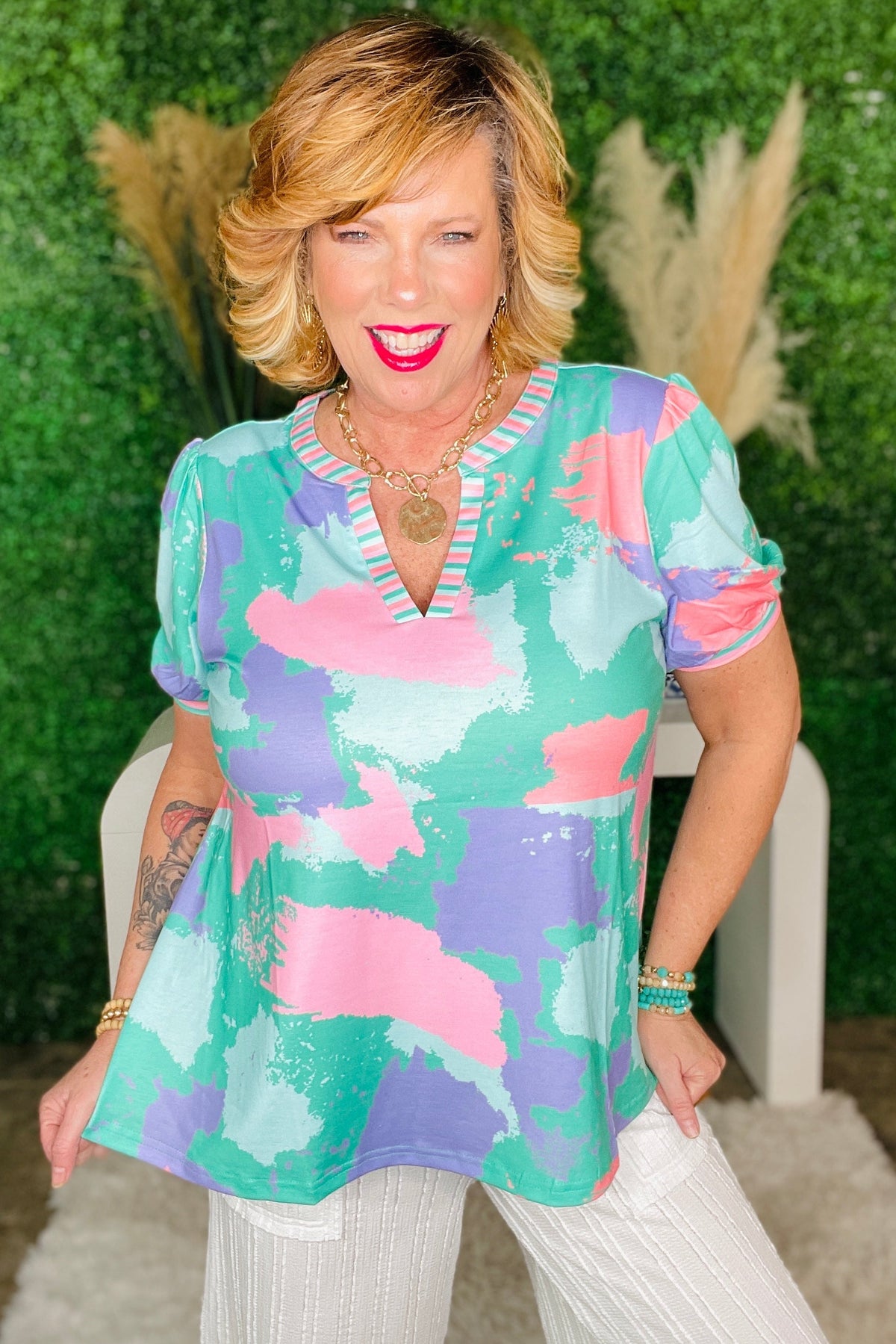 Catching Spring Feelings Top - S381MU