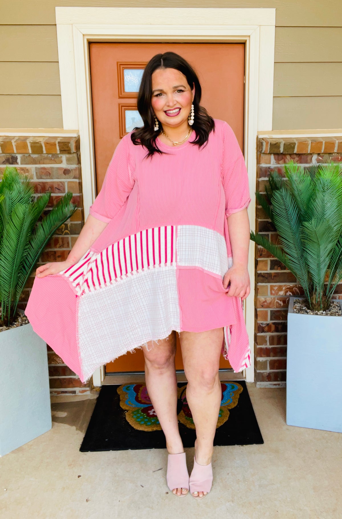 Whatever I Want Patch Dress - DR081MV