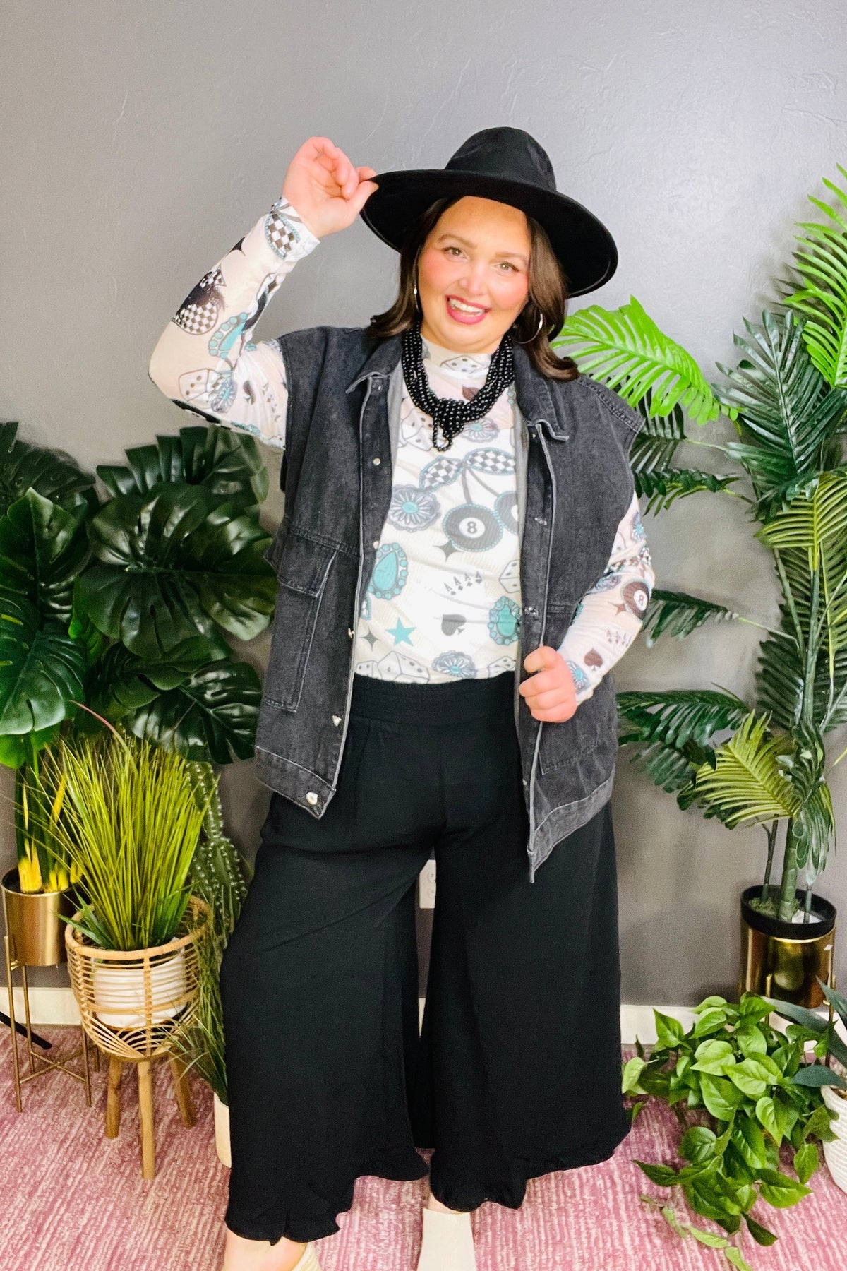 Sheer Luck Mesh Top - S556IV