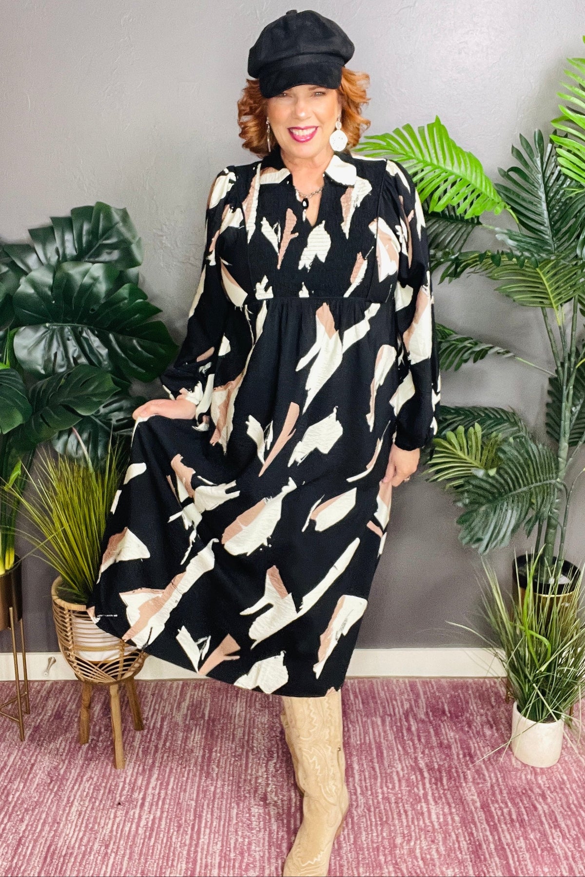 Dress To Impress Midi Dress - DR052BK