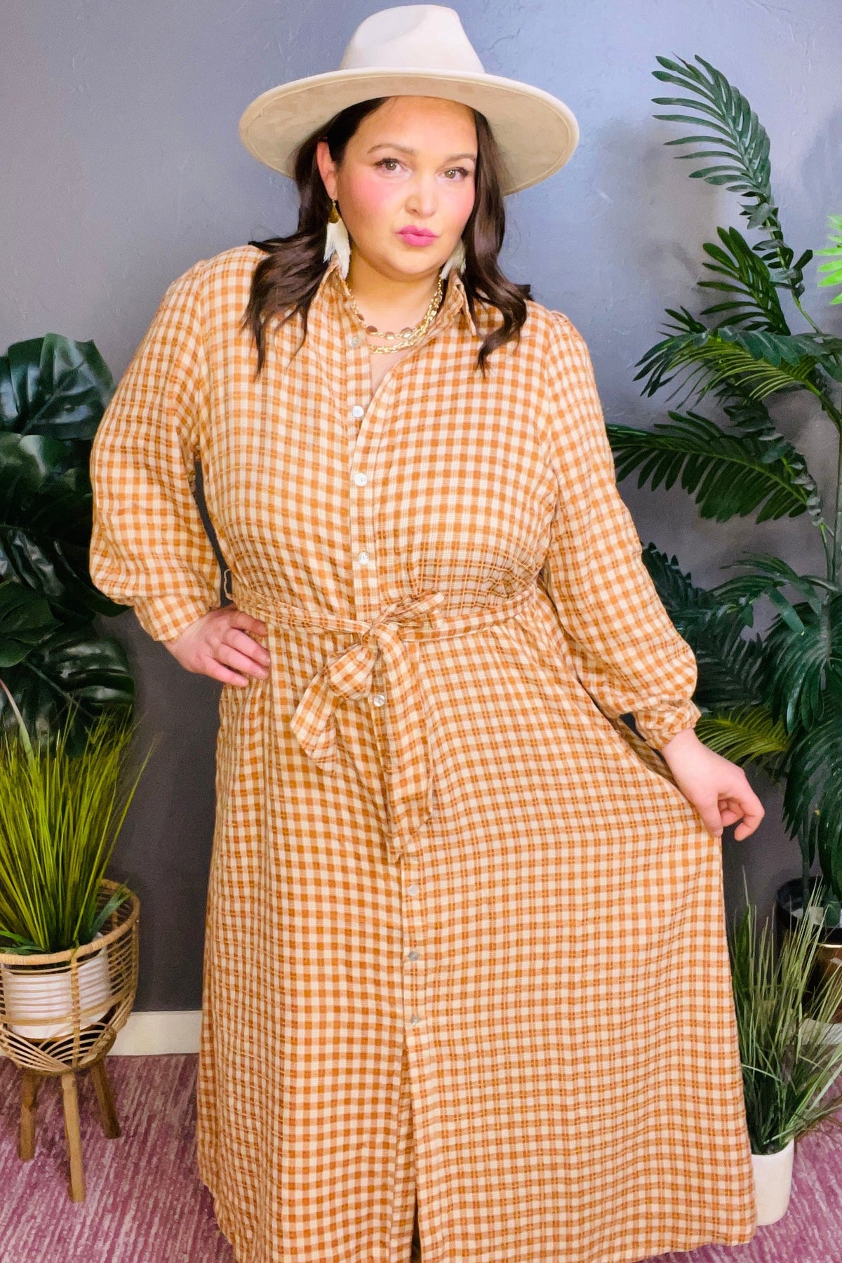 Back To Tennessee Shirt Dress - DR037RU