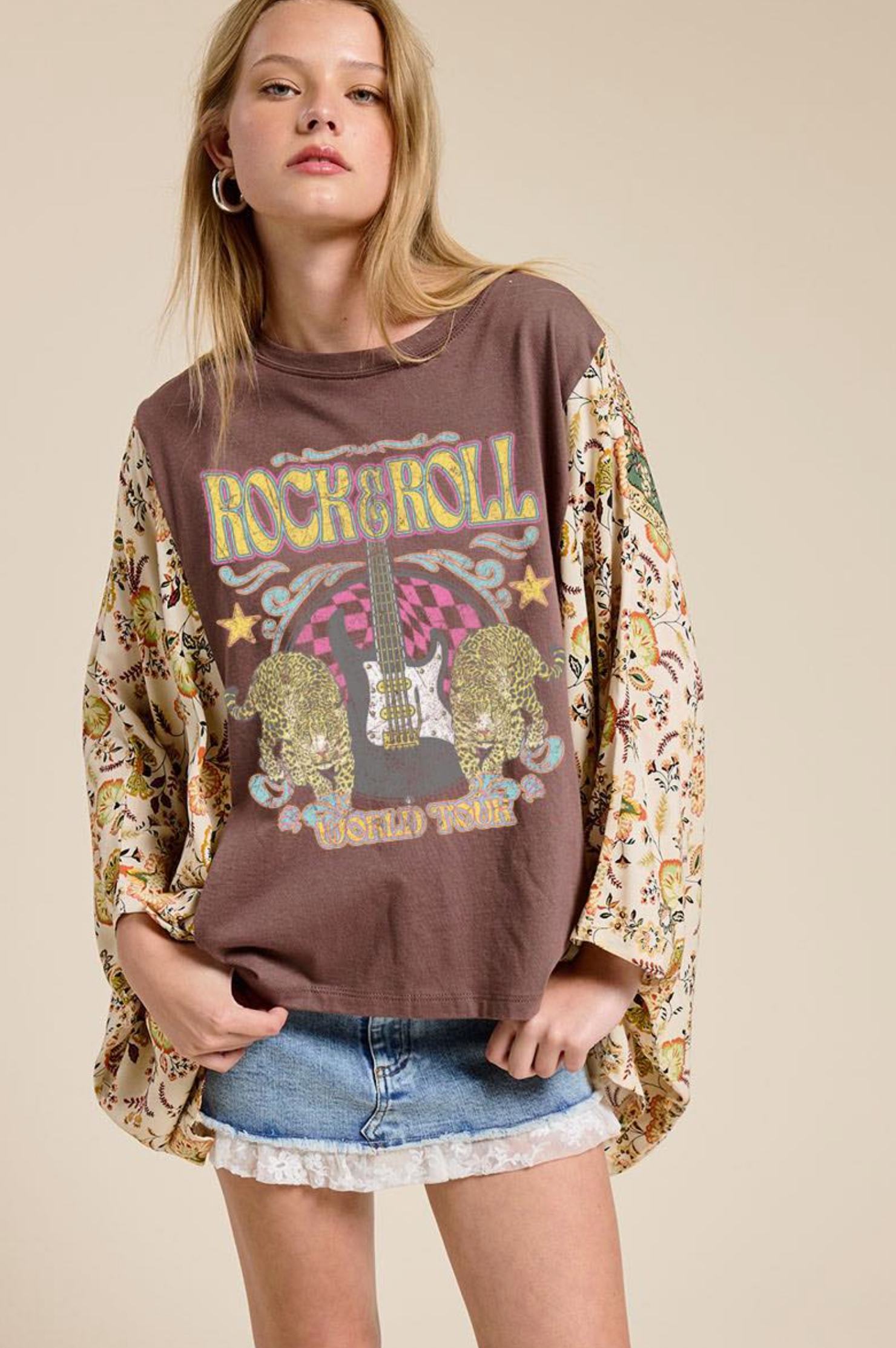 Rock And Roll World Tour Top - S022BR