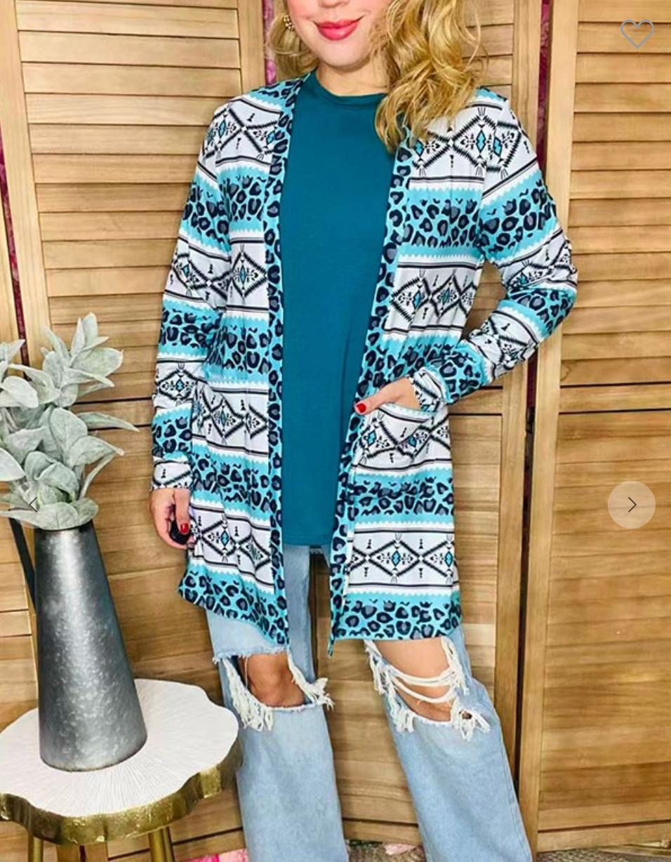 Aztec State Of Mind Cardigan - OT014TU
