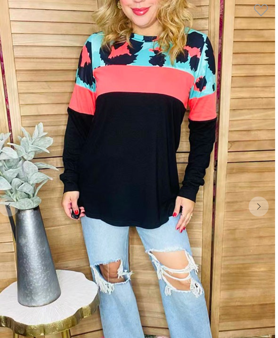Fierce And Wild Top - S029BK