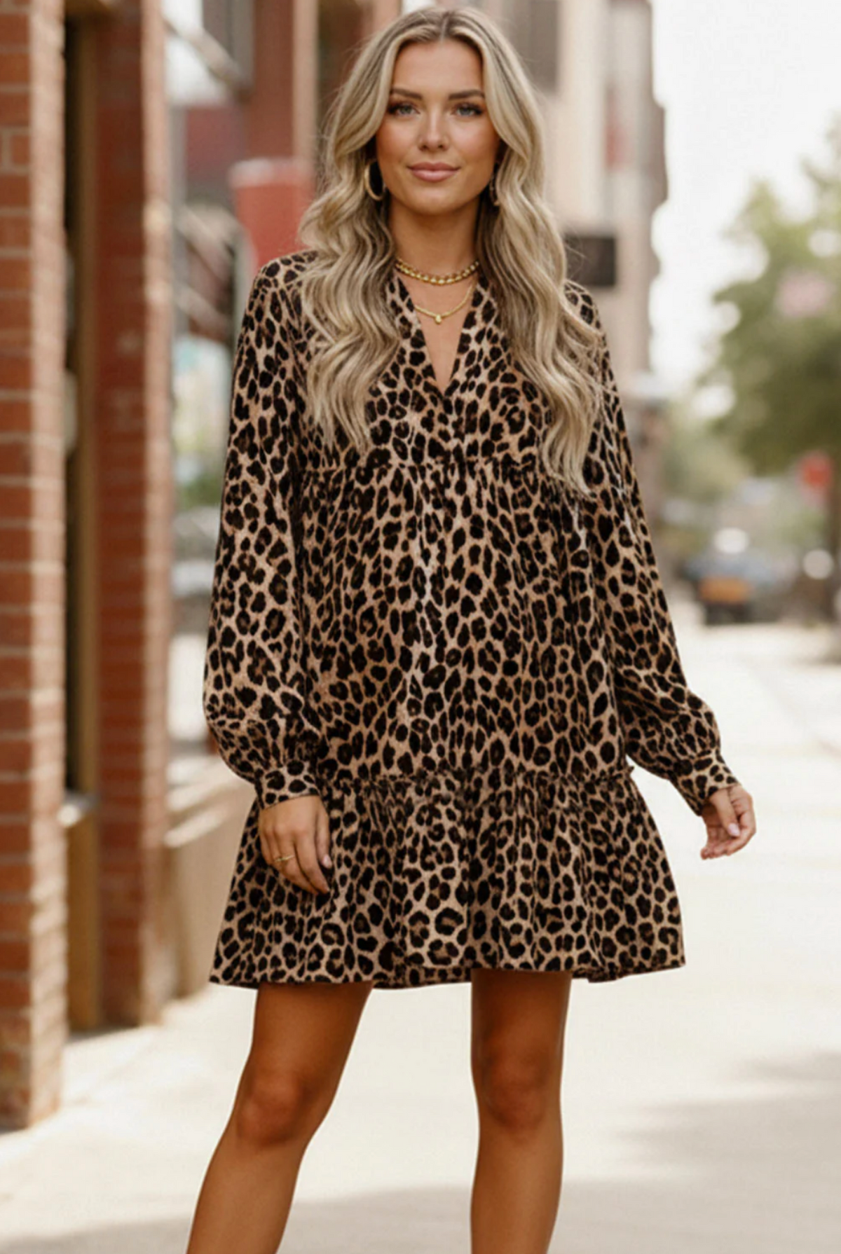 Untamed Beauty Leopard Dress