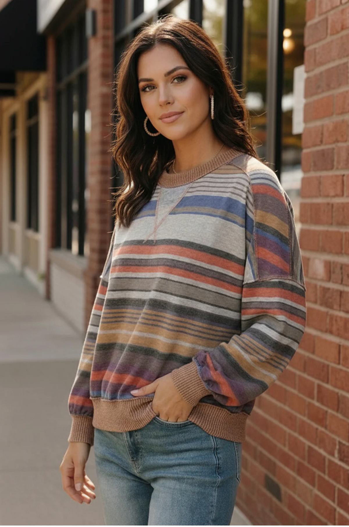 Warm Wanderer Pullover Top