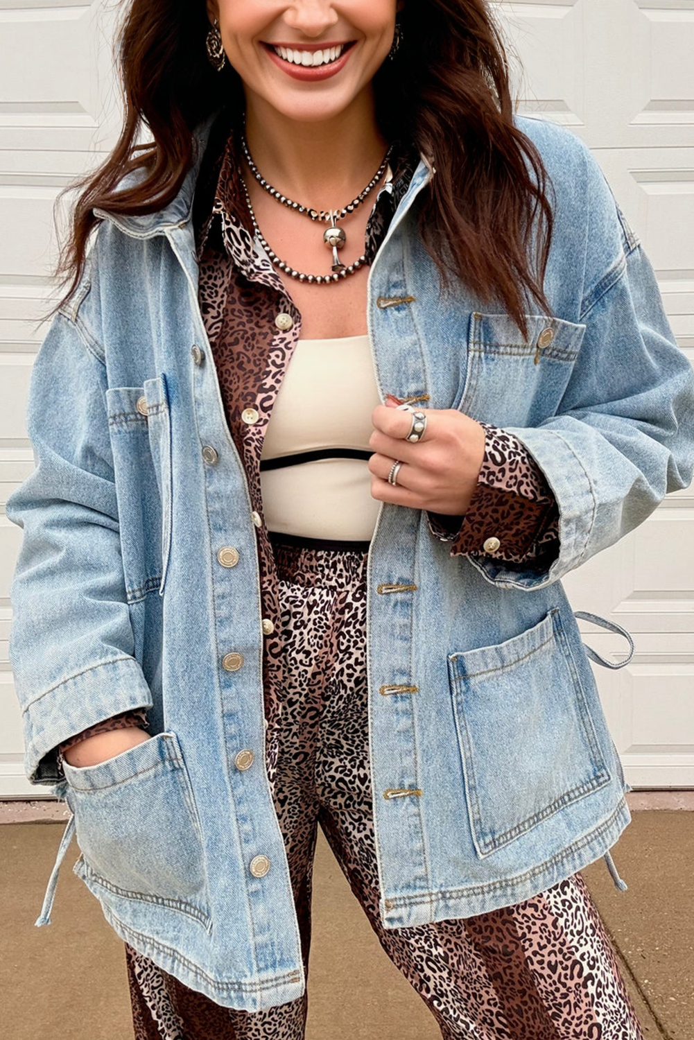 Raw Edge Rebel Multi Patched Denim Jacket