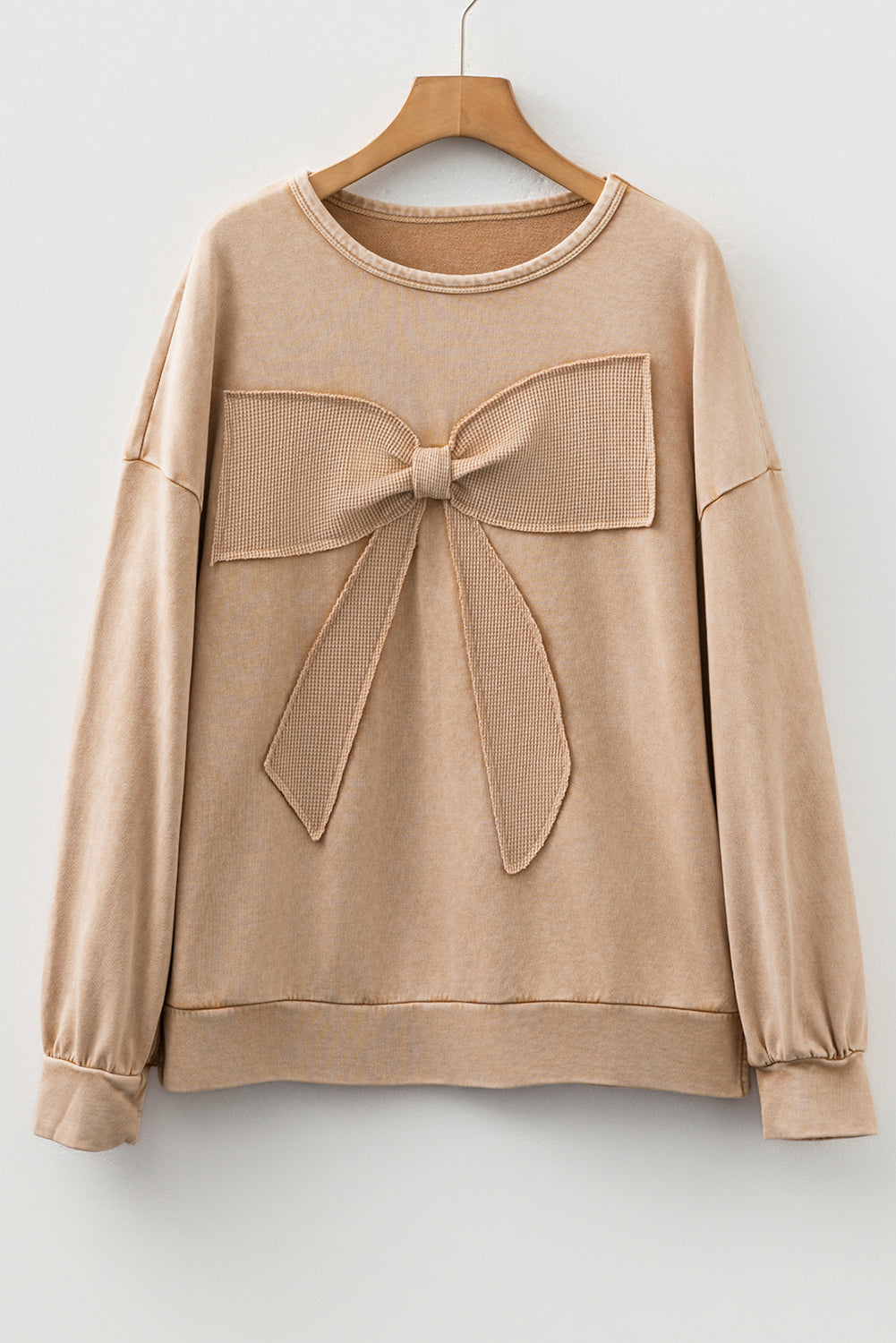 The Cozy Bow Mineral Wash Sweatshirt
