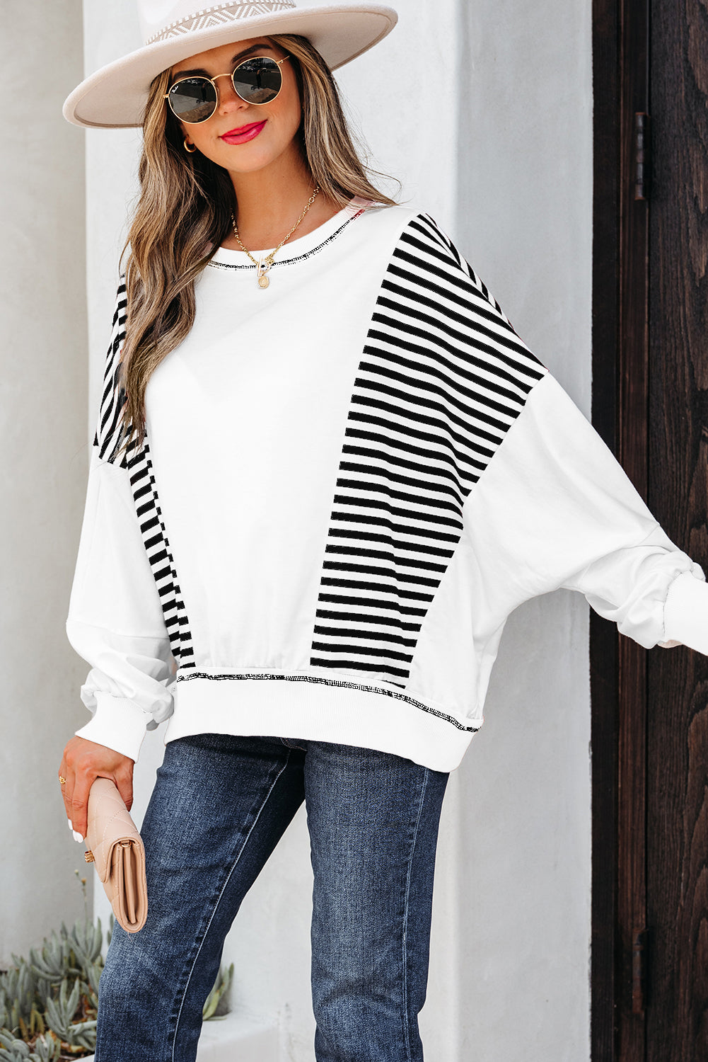 Show Your Stripes Oversize Sweatshirt