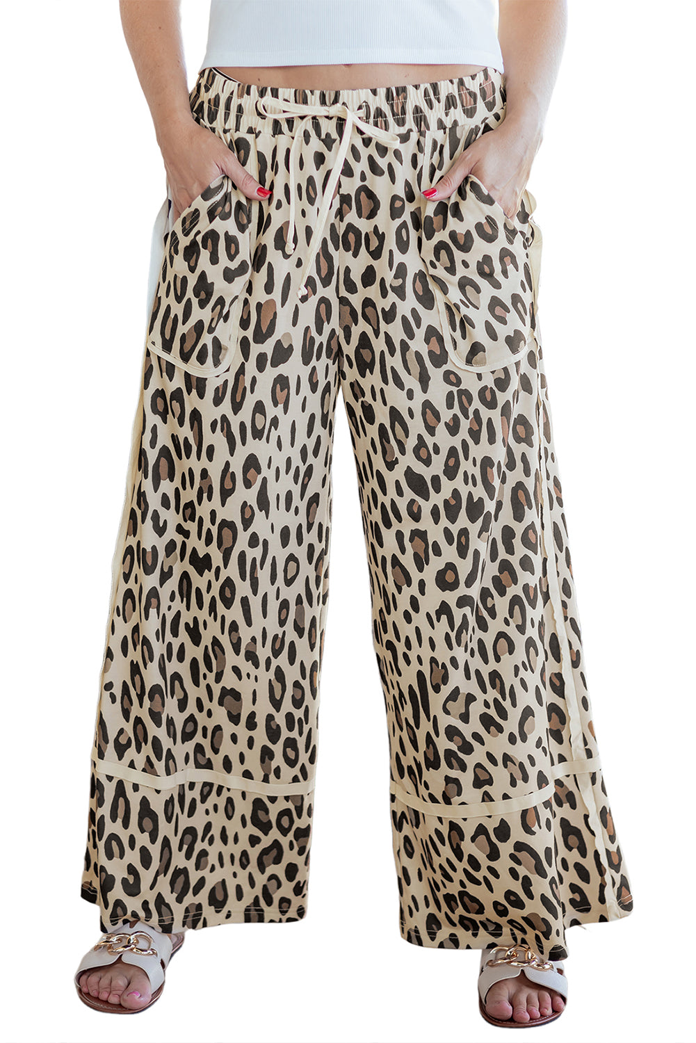 Wild Power Wide Leg Cropped Pants