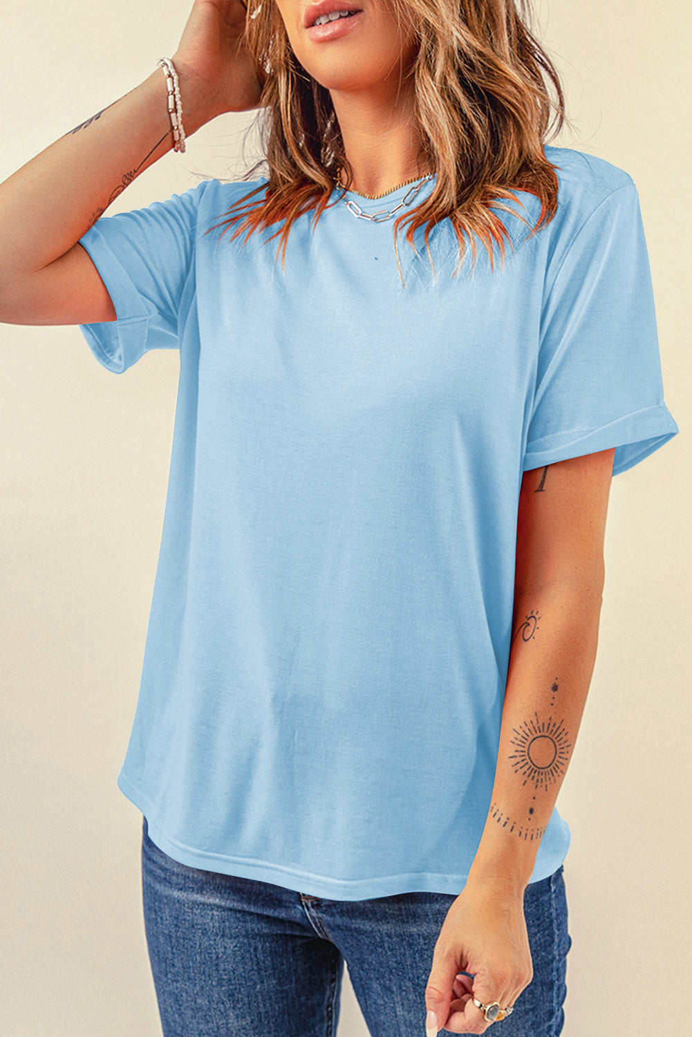 The Perfect Tee Light Blue