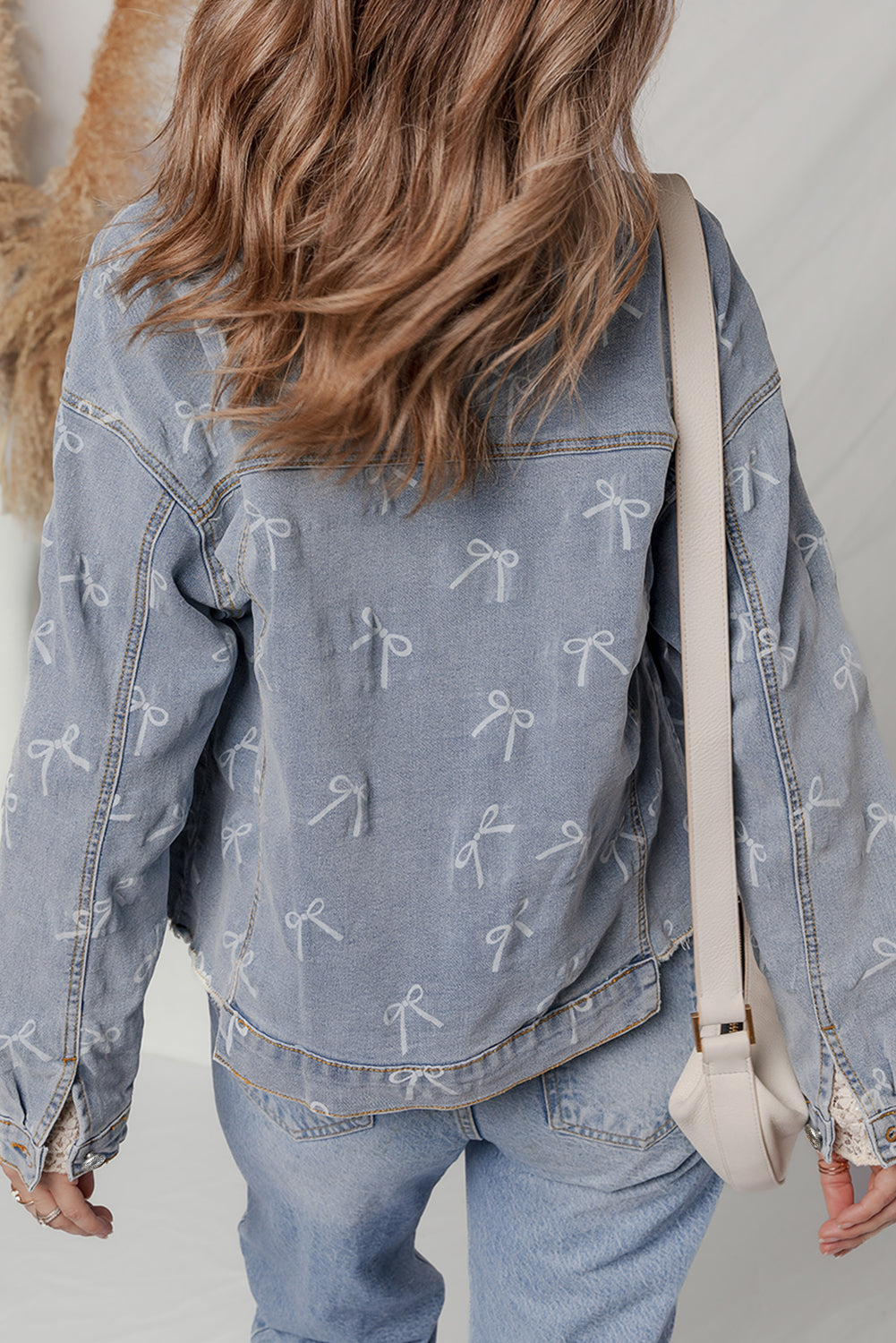 All About The Bows Denim Jacket