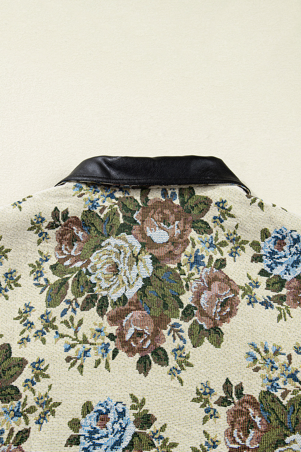 Wildflower Mist Floral Print Zip Up Jacket
