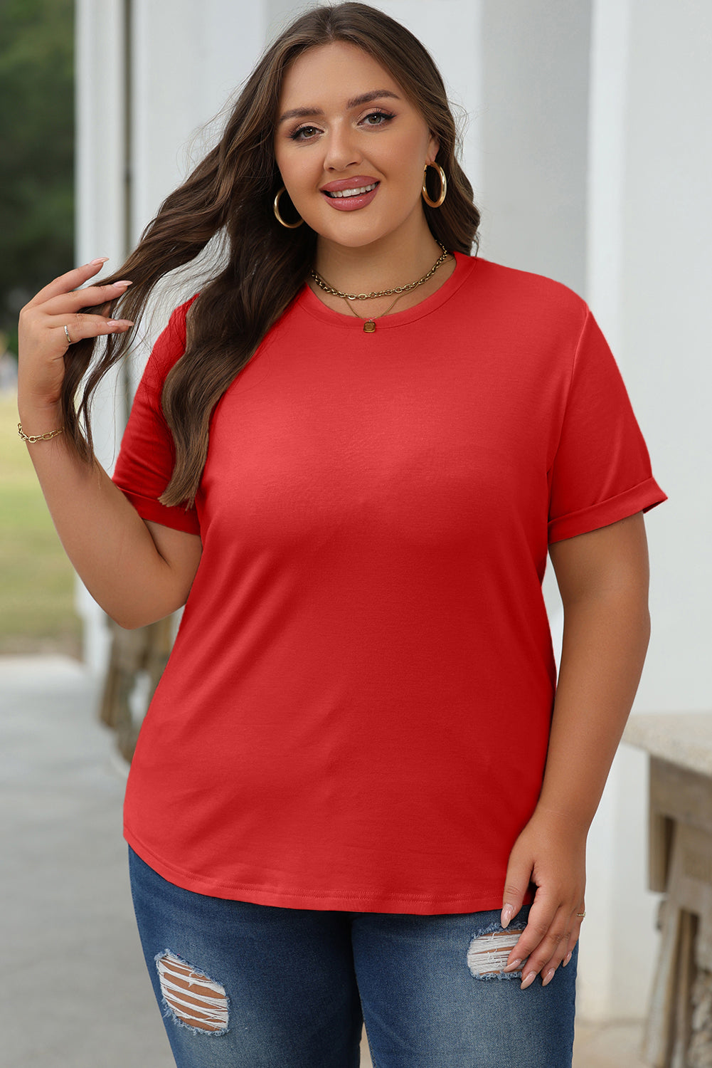The Perfect Tee Red