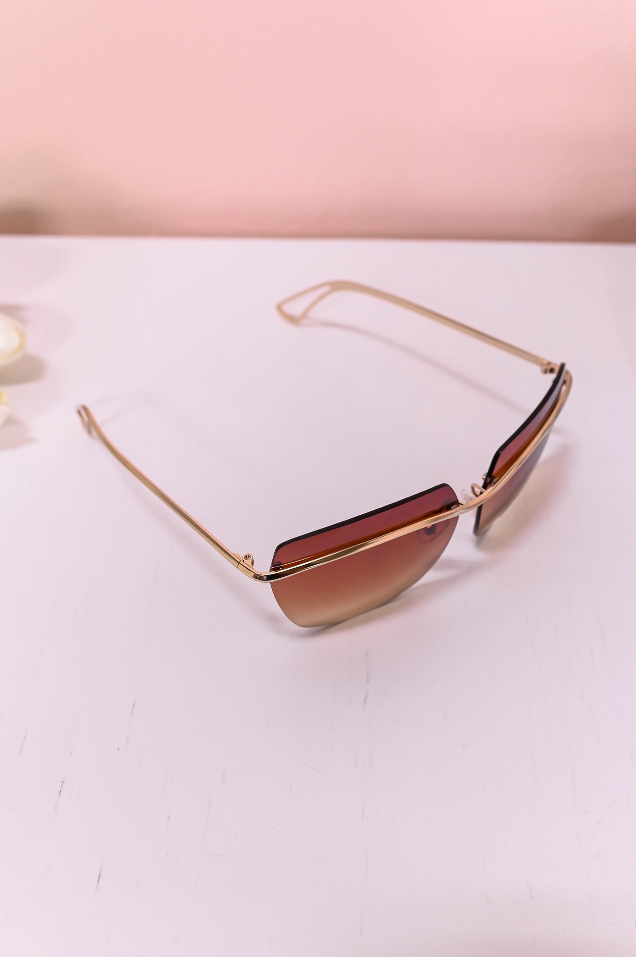 Taupe/Bronze Sunglasses - SGL307TA - FREE hard case