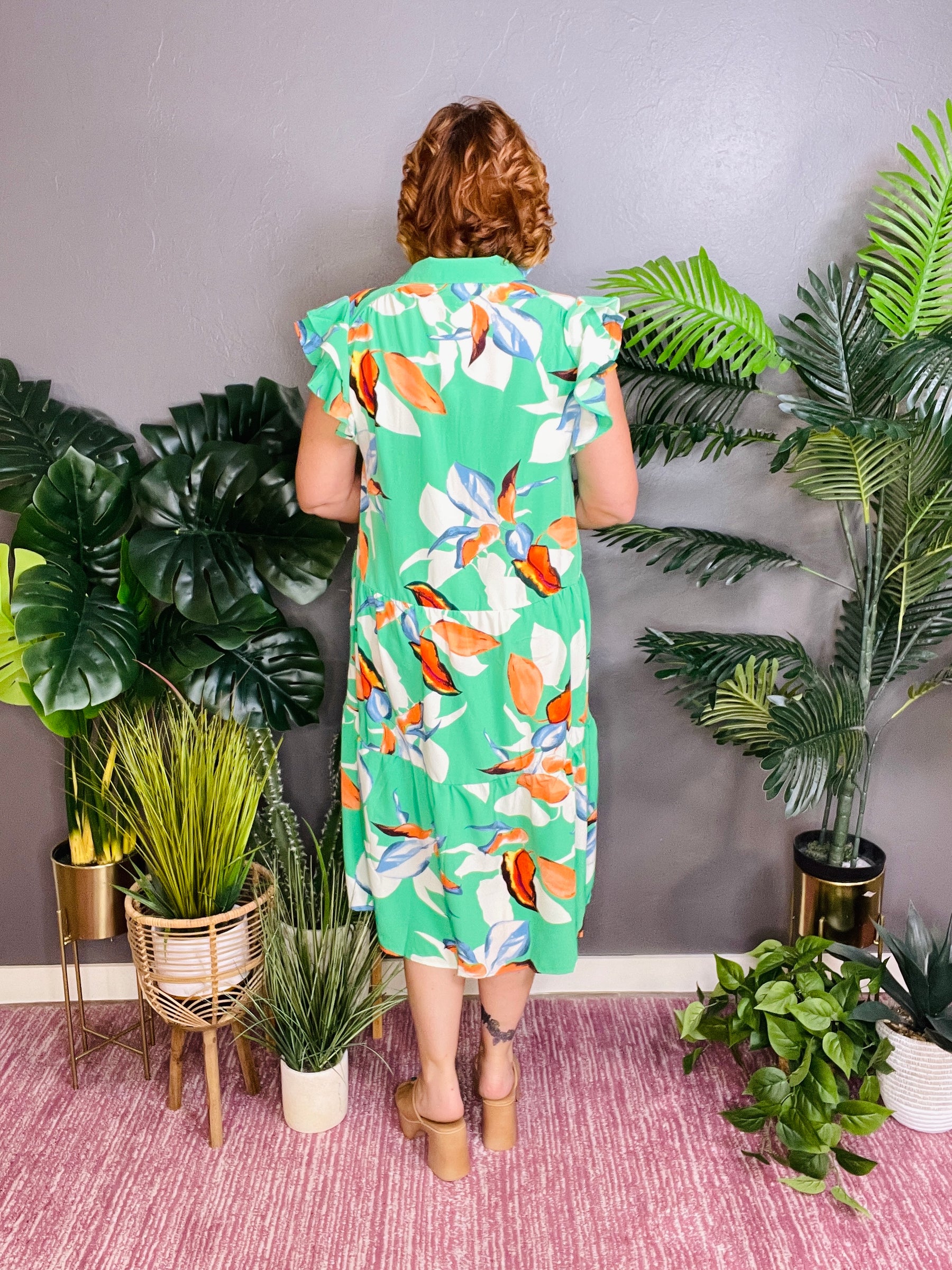 Just A Vibe Dress - DR139GN