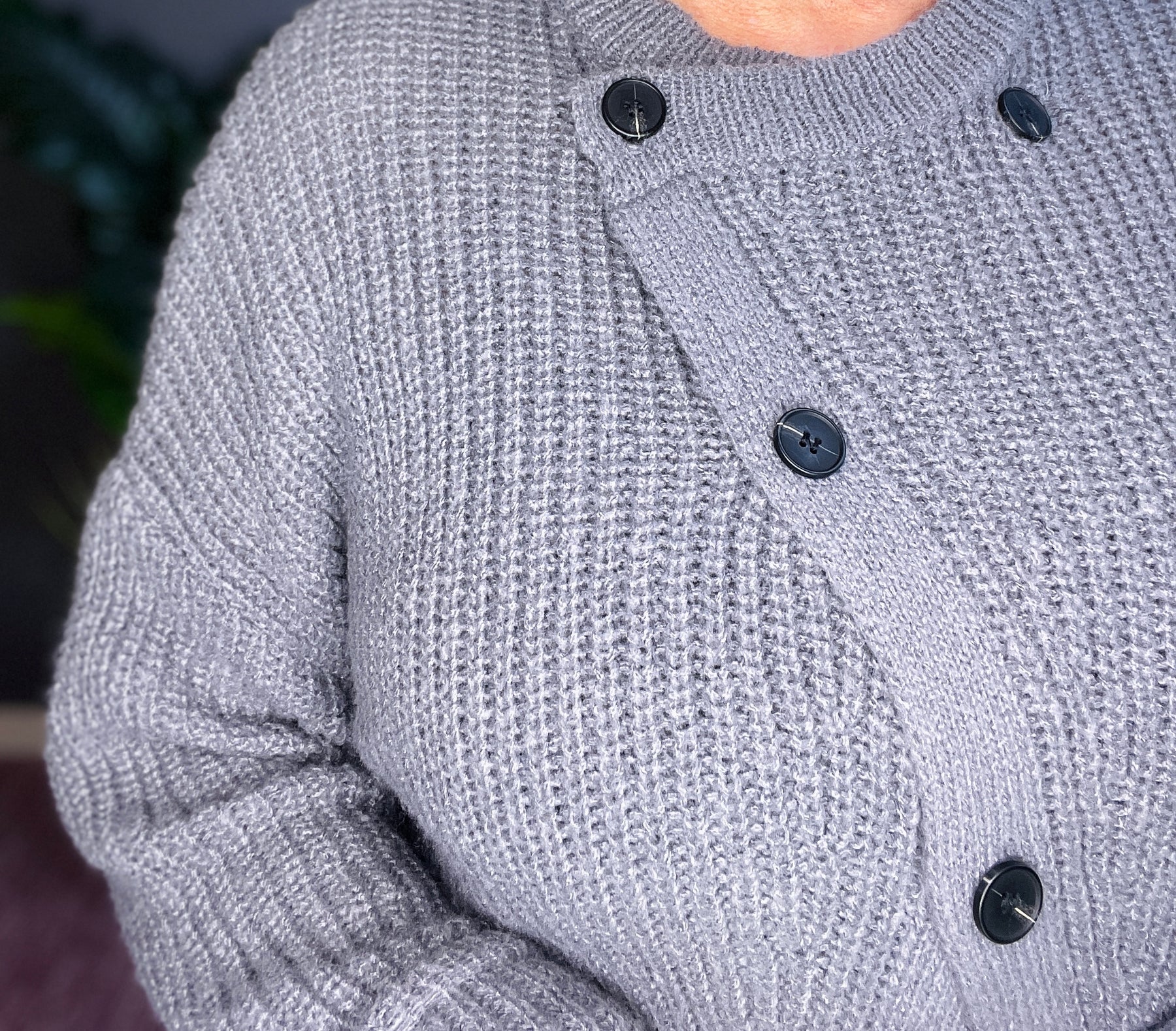 All The Feels Button Detail Sweater (2 Colors)