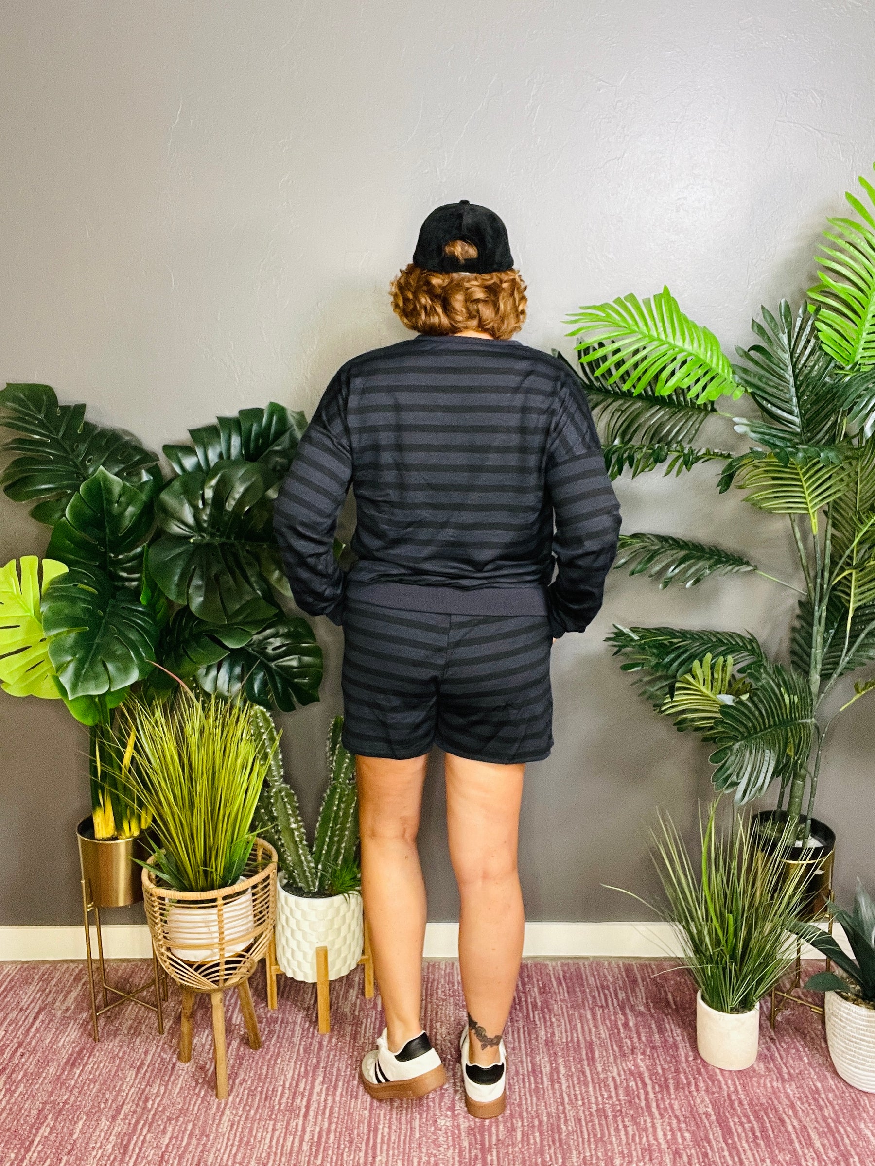 Set On Point Tops And Short Set