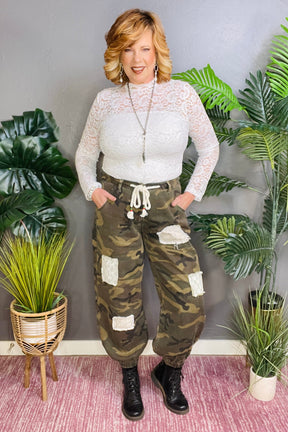Camo With Attitude Pants - P041OL