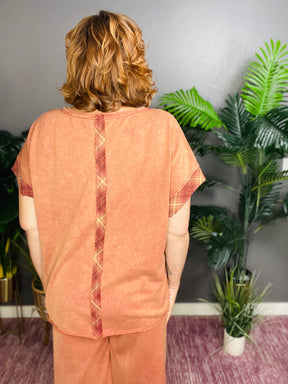 We're Better Together Rosewood Top - S223RW