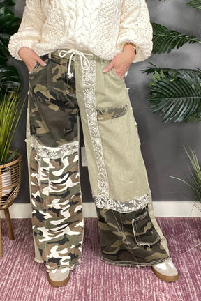 Run And Hide Camo Pant - P012CM