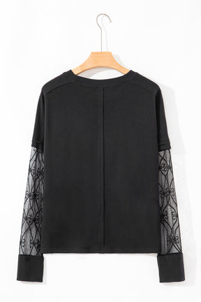 Shine Bright Bow Textured Top