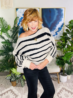 Keeping It Chic Lantern Sleeve Sweater