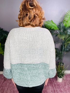 My Favorite Kind Green Sweater - S252GN