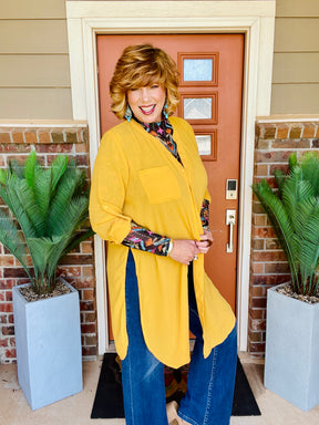 Ray Of Sunshine Mango Long Top - S913MNG