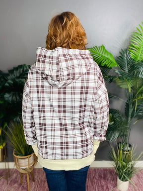 Cozy Plaid Days Sweatshirt