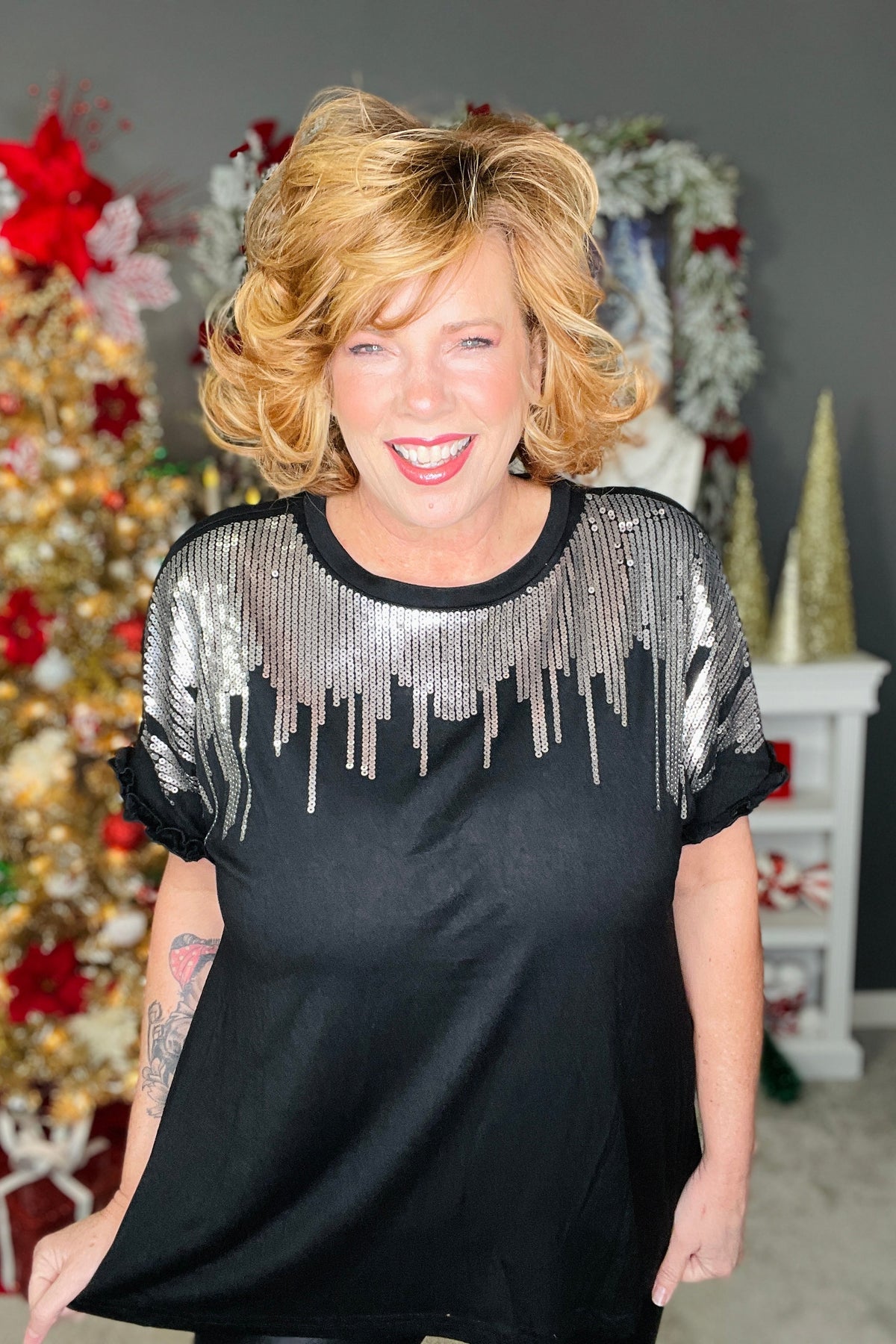 Night At The Roxbury Top - S175BK