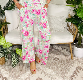 Beach Babe Energy Top And Pant Set - SET049LP