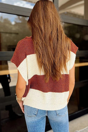 Perfectly Preppy Striped Sweater (2 Colors)