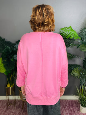 Bow Style Statement V-Neck Top