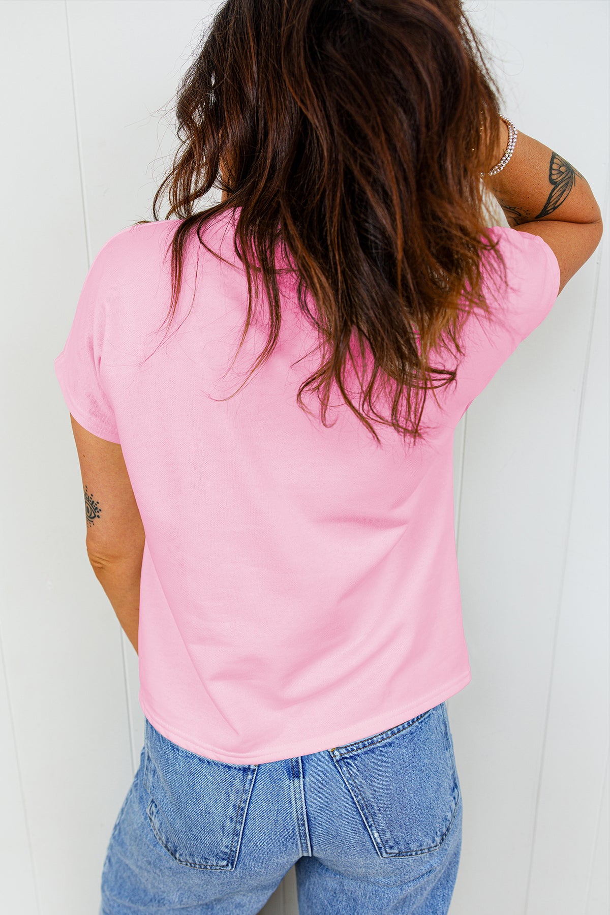 Tied With A Bow Pink Top