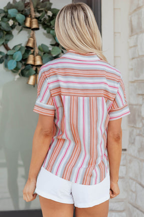 Pretty In Stripes Top