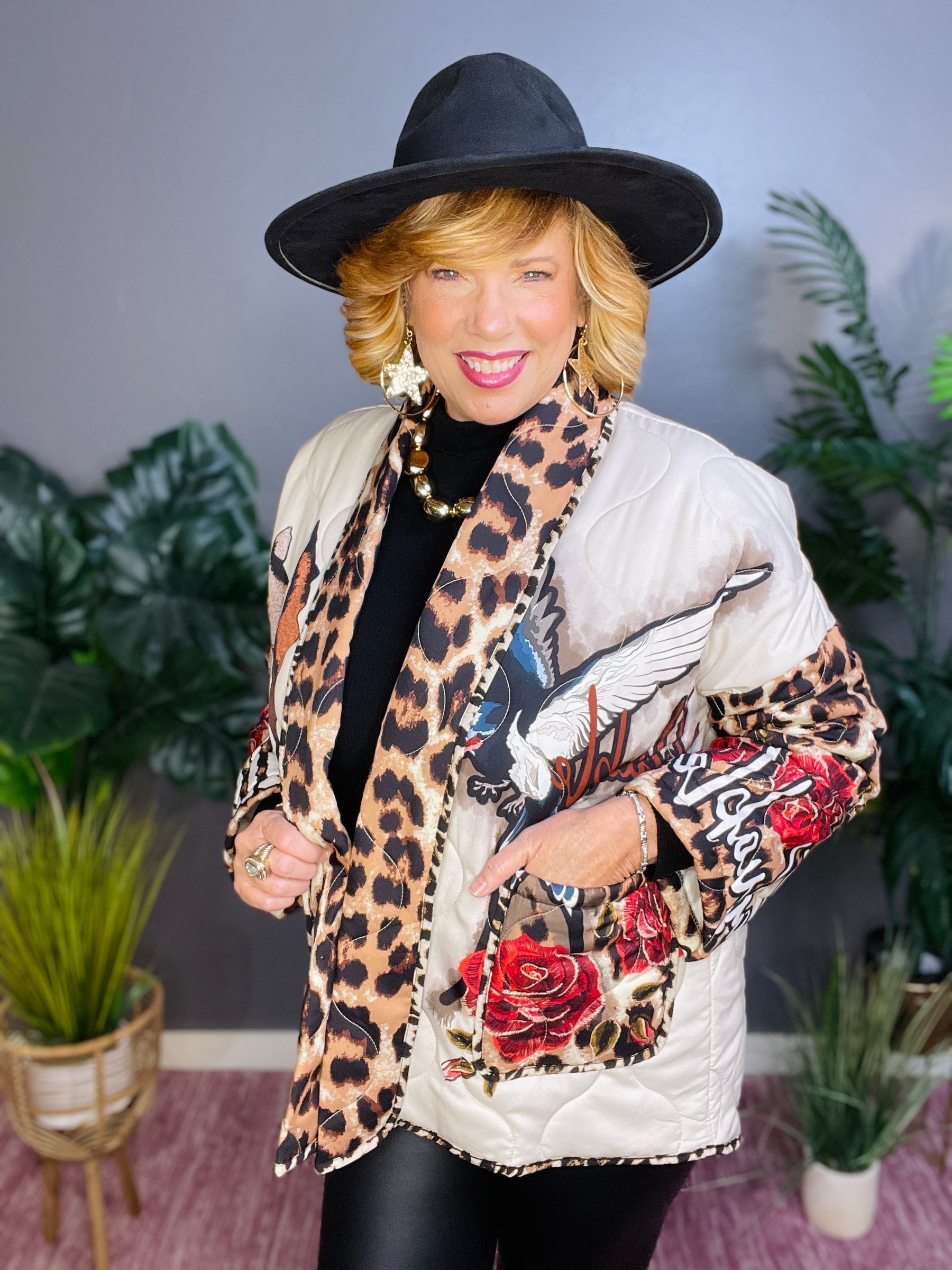Born To Roar Jacket - OT010WH