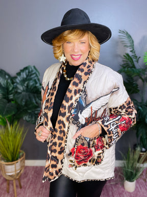 Born To Roar Jacket - OT010WH