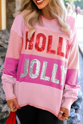 Holly Jolly Christmas Sweater (2 Colors)