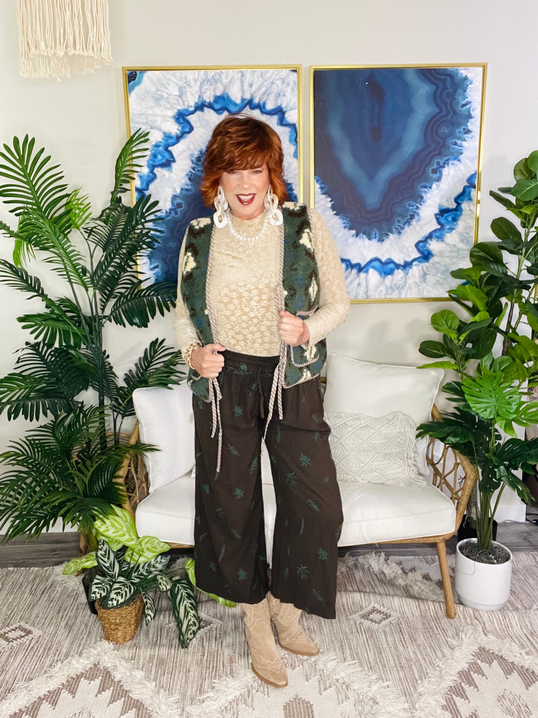Leaf It To Me Pants - P173OL